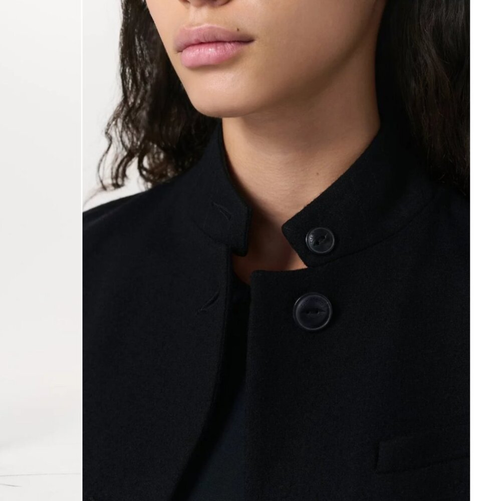 NWT rag & bone Slade Wool Blazer Jacket in Black classic fit - Picture 4 of 9